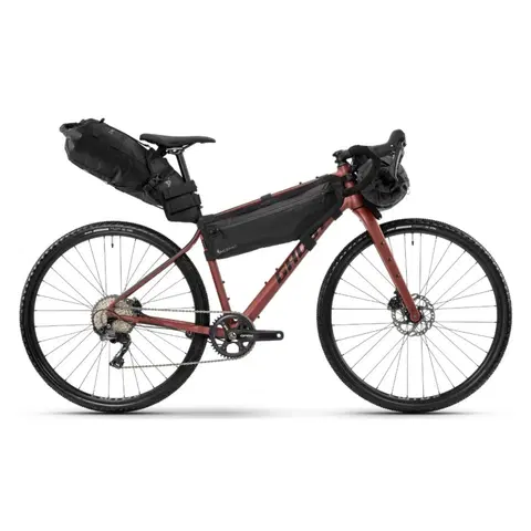 Bicykle Gravel bicykel Ghost Asket Advanced EQ AL - model 2024 Red /  / Black - S (17,5", 155-170 cm)
