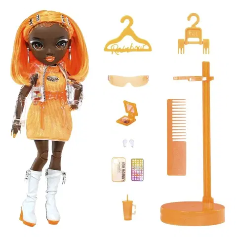 Hračky bábiky MGA - Rainbow High Fashion panenka, séria 5 - Michelle St. Charles