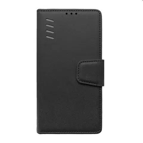 Puzdrá na mobilné telefóny MobilNET Knižkové puzdro pre Xiaomi Redmi Note 13 Pro 5G, čierne PKK-4697-XIA-N13PR