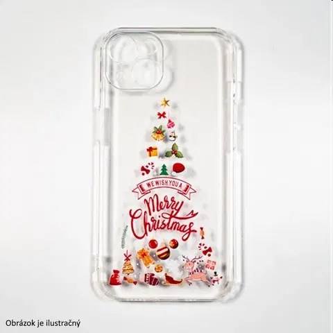 Puzdrá na mobilné telefóny Silikónové puzdro pre Apple iPhone 14 Pro s vianočným motívom dizajn 3