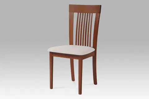 Jedálenské stoličky a kreslá Jedálenská stolička BC-3940 látka / drevo Autronic Čerešňa