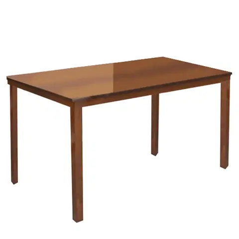 Jedálenské stoly Jedálenský stôl, orech, 110x70 cm, ASTRO NEW