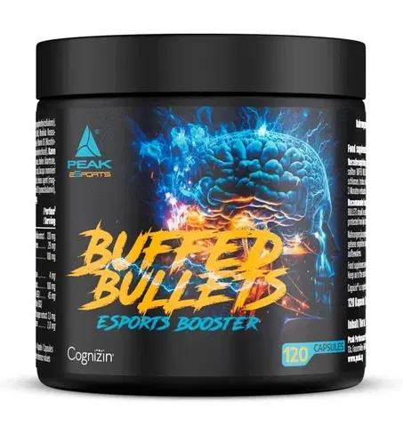 Komplexné vitamíny Buffed Bullets - Peak eSports 120 kaps.
