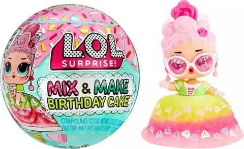 Hračky bábiky MGA - L.O.L. Surprise! Narodeninová bábika s tortou, PDQ