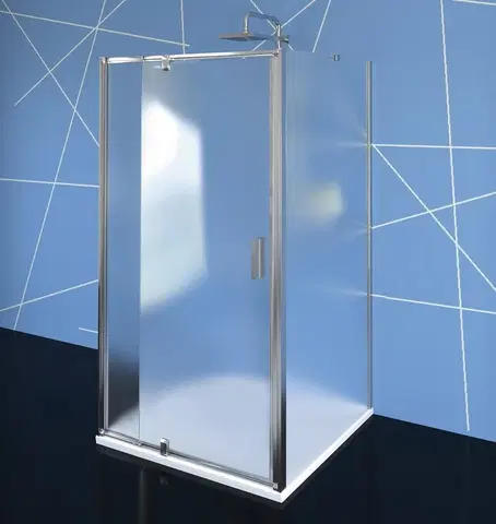 Sprchovacie kúty POLYSAN - EASY LINE sprchový kout tri steny 800-900x700, pivot dvere L/P varianta, sklo Brick EL1638EL3138EL3138