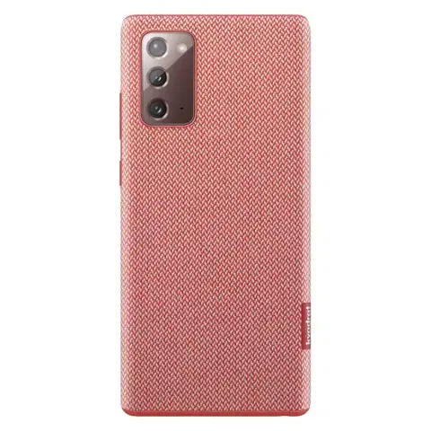 Puzdrá na mobilné telefóny Puzdro Samsung Kvadrat Cover pre Galaxy Note 20 - N980F, red (EF-XN980FRE) - OPENBOX (Rozbalený tovar s plnou zárukou) EF-XN980FREGEU