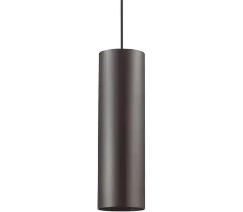 Svietidlá Ideal Lux Ideal Lux - LED Luster na lanku LOOK 1xGU10/10W/230V čierna 