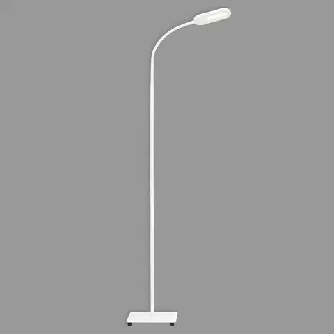 Stojacie lampy Briloner Stojaca LED Office Step, biela, stmievateľná, CCT