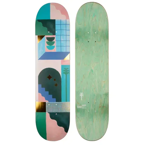 skateboardy Skateboardová doska z javora veľkosť 7.75" DK500 Popsicle potlač od @tomalater