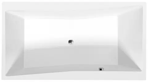 Vane POLYSAN - QUEST obdĺžniková vaňa 180x100x49cm, biela 78511