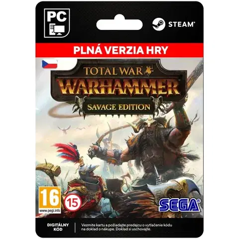 Hry na PC Total War: Warhammer (Savage Edition) [Steam]