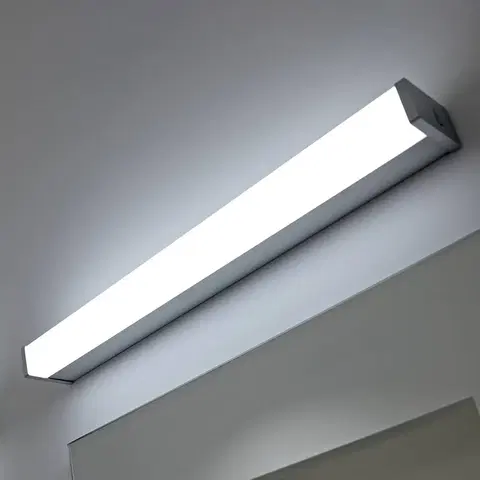 Nástenné svietidlá Regiolux Zrkadlové svetlo Smile-SLG/0600 s LED uni. biela