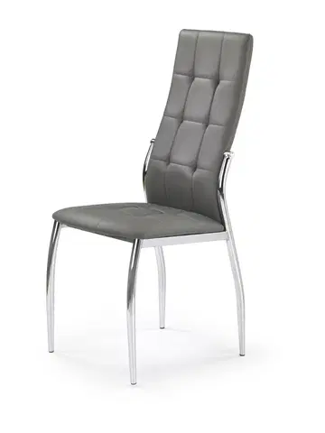 Jedálenské stoličky a kreslá Jedálenská stolička K209 Halmar Sivá