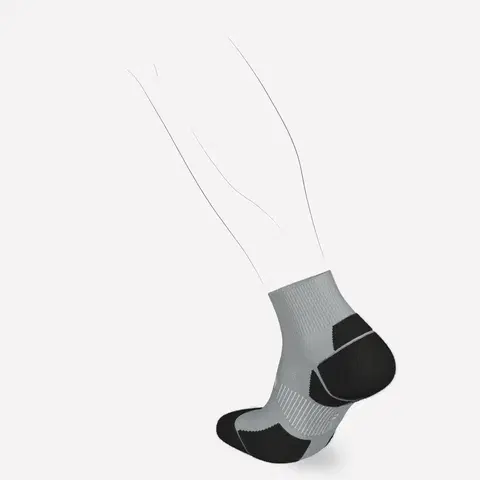 ponožky Bežecké ponožky Run900 Mid tenké