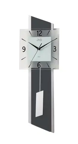 Hodiny Drevené kyvadlové hodiny JVD NS19052.2 s plynulým chodom, 65 cm