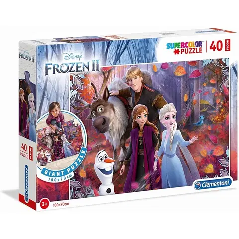 Hračky puzzle CLEMENTONI - Puzzle 40 Frozen2