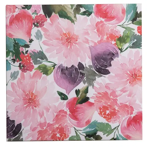 Obrazy Obraz na plátne Flower garden, 28 x 28 cm