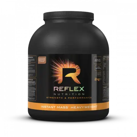 Gainery Reflex Nutrition Instant Mass® Heavyweight 2000 g jahodový krém