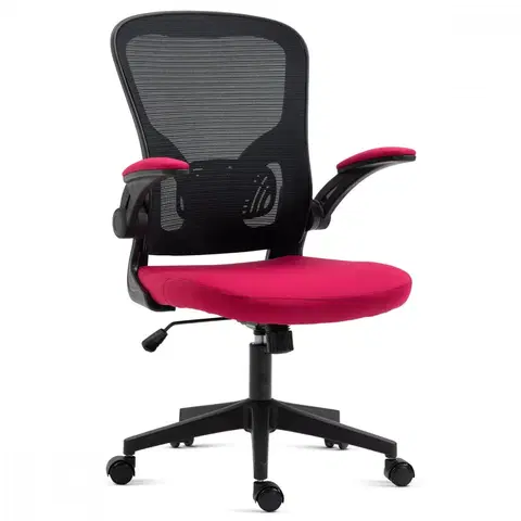 Kancelárske stoličky Kancelárska stolička KA-V318 Červená