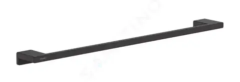 Držadlá k vani HANSGROHE - AddStoris Držiak uterákov, dĺžka 650 mm, matná čierna 41747670