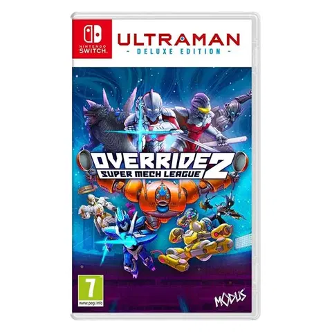 Hry pre Nintendo Switch Override 2: Super Mech League (Ultraman Deluxe Edition) NSW