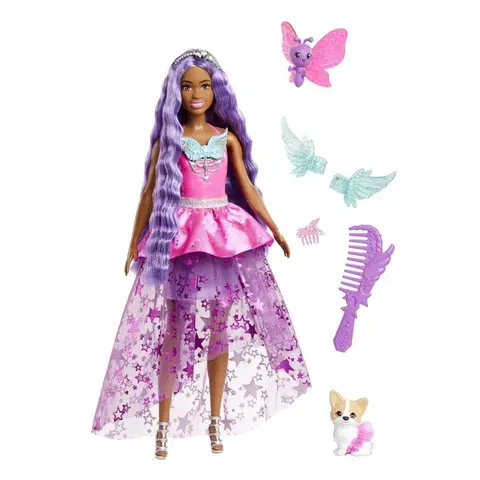 Hračky bábiky MATTEL - Barbie "Barbie a dotyk kúzla" bábika brooklyn
