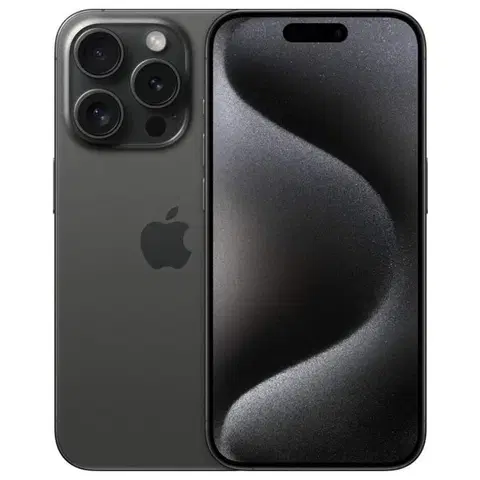 Mobilné telefóny Apple iPhone 15 Pro 256GB, titánová čierna