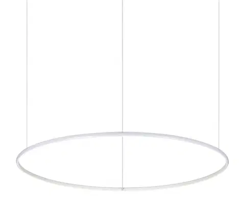 Svietidlá Ideal Lux Ideal Lux - LED Luster na lanku HULAHOOP LED/46W/230V pr. 100 cm biela 