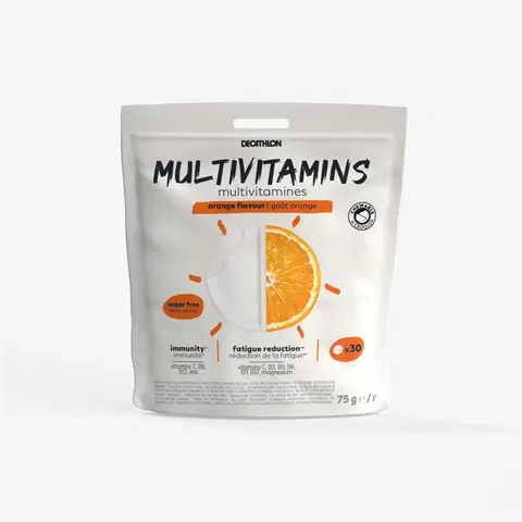 kemping Multivitamíny s prírodnou pomarančovou arómou bez cukru 30 tabliet
