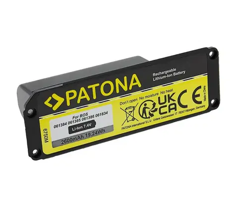 Predlžovacie káble PATONA PATONA - Batéria pre BOSE Soundlink Mini 1 2600mAh 7,4V Li-lon + nářadí 