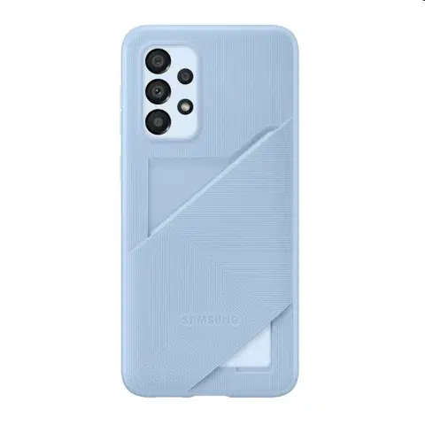 Puzdrá na mobilné telefóny Zadný kryt Card Slot Cover pre Samsung A33 5G, modrá - OPENBOX (Rozbalený tovar s plnou zárukou) EF-OA336TLEGWW