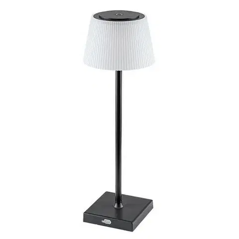 Stolové lampy Rabalux 76010 stolná LED lampa Taena, 4 W, čierna