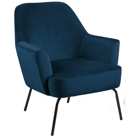 Plastové stoličky Kreslo blue