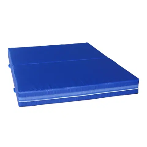 Podložky na cvičenie Dopadová skladacia žinenka MASTER T21 - 200 x 150 x 20 cm - modrá