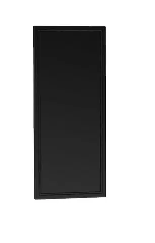 Kuchynské skrinky KAMELIA bočný panel 720x304, 720x317, čierna