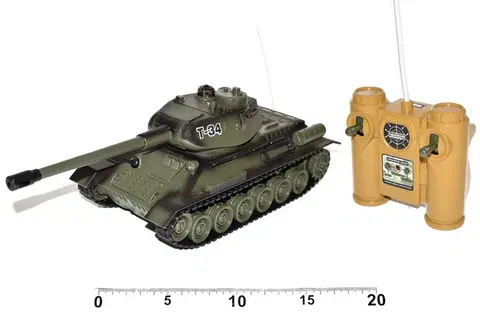 Hračky - RC modely WIKY - Tank T-34 RC