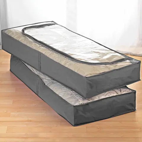 Drobný nábytok 2 úložné boxy pod posteľ
