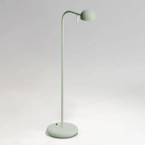 Stolové lampy Vibia Vibia Pin 1650 stolná LED lampa dĺžka 23 cm zelená