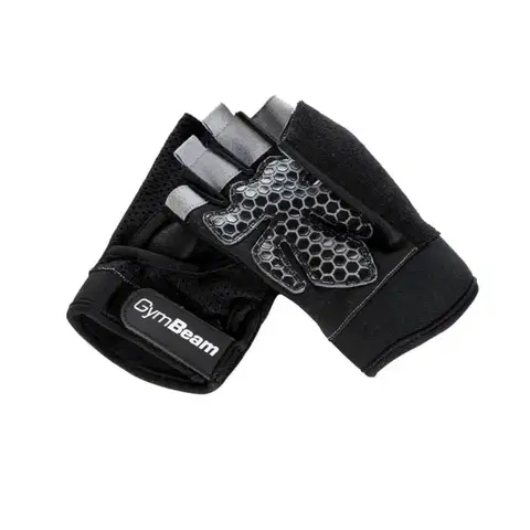 Rukavice na cvičenie GymBeam Fitness rukavice Grip Black  L