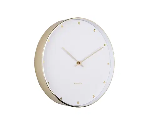 Hodiny Dizajnové nástenné hodiny KA5776WH Karlsson 27cm