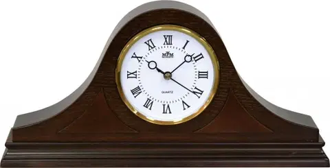 STOLOVÉ HODINY Stolové hodiny MPM, 2708.52 - hnedá tmavá, 38cm