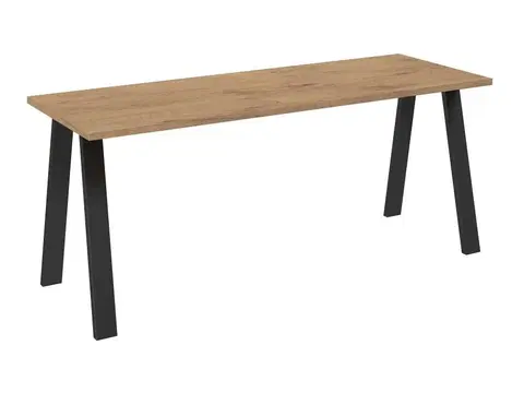 Jedálenské stoly CHLOE jedálenský stôl 185x67, dub Lancelot