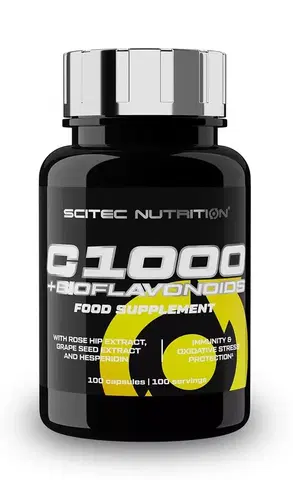Vitamín C Vitamín C 1000 + Bioflavonoids - Scitec Nutrition 100 kaps.