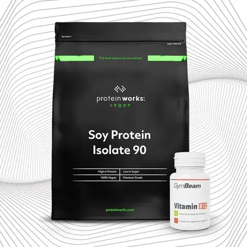 Sójové proteíny TPW Soy Protein 90 Isolate 1000 g bez príchute