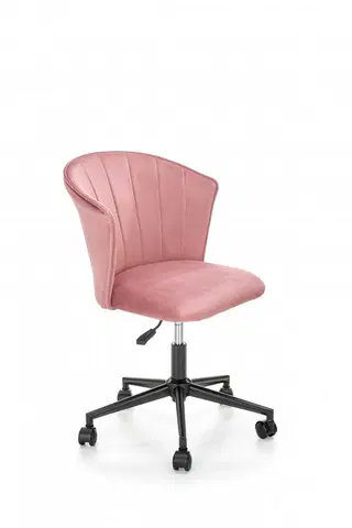 Kancelárske stoličky Kancelárska stolička PASCO Halmar Ružová