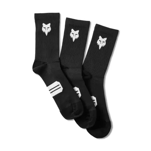 Pánske ponožky Cyklo ponožky FOX 6" Ranger Sock Prepack 3 páry Black - L/XL (43-45)