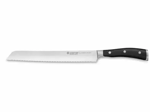 Zúbkované nože (na chlieb) WÜSTHOF Zúbkovaný nôž na chlieb Wüsthof CLASSIC IKON 23 cm 4163/23
