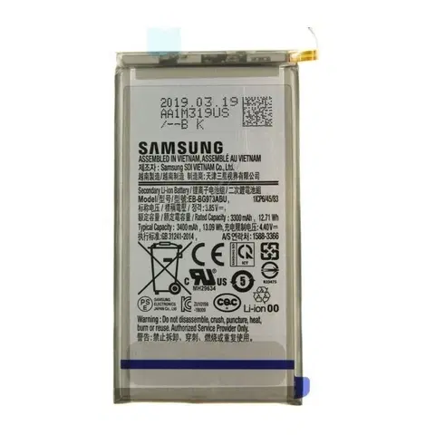 Batérie pre mobilné telefóny - originálne Originálna batéria pre Samsung Galaxy S10 - G973F (3400mAh) EB-BG973ABU