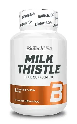 Vitamíny a minerály Milk Thistle - Biotech USA 60 kaps.