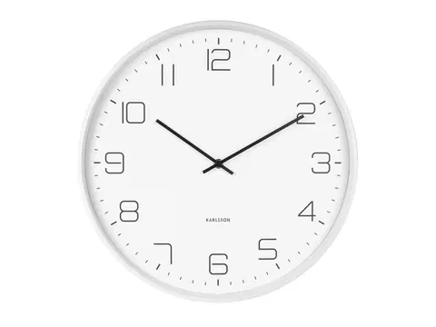 Hodiny Dizajnové nástenné hodiny 5751WH Karlsson 40cm